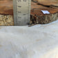 Rare Olive Wood Live Edge Slab – 37x40x2.5 cm, Unique Grain, Sustainable Luxury for Epoxy & Furniture