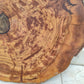 Rare Olive Wood Slab – Live Edge, Unique Grain, Sustainable Luxury – Premium Natural Luster for Epoxy & Artisan Crafts (31x37x2.5 cm)