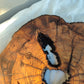 Rare Olive Wood Slab – Live Edge, Unique Grain, Sustainable Luxury for Epoxy & Artisan Crafts (37x37x2.5 cm)