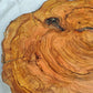 Rare Olive Wood Live Edge Slab – 39x42x2.5 cm – Unique Grain Sustainable Luxury for Epoxy & Crafts - Olive Generic
