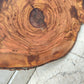 Rare Olive Wood Slab – Live Edge Unique Grain, Sustainable Luxury, 32x40x2.5cm