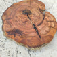 Rare Olive Wood Live Edge Slab - Unique Grain - Sustainable Luxury for Epoxy & Luxury Crafts (30x38 cm)