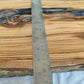 Rare Olive Wood Slab – Live Edge, Unique Grain, Sustainable Luxury, 30x80x2.7 cm, Epoxy Friendly, Natural Luster