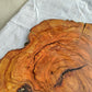 Rare Olive Wood Live Edge Slab – 39x42x2.5 cm – Unique Grain Sustainable Luxury for Epoxy & Crafts - Olive Generic