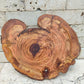 Rare Olive Wood Slab – Live Edge Slab, Unique Grain, Sustainable Luxury – 32x38x2.5 cm for Epoxy, Table & Craft
