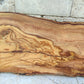 Rare Olive Wood Live Edge Slab – 23x77x2.7cm Ultra‑Dry, Natural Luster, Unique Grain, Sustainable Luxury for Epoxy & High‑End Crafts