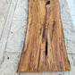 Rare Olive Wood Live Edge Slab – 35x79x2.7 cm – Natural Luster, Unique Grain, Sustainable Luxury