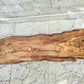 Rare Olive Wood Live Edge Slab – 23x77x2.7cm Ultra‑Dry, Natural Luster, Unique Grain, Sustainable Luxury for Epoxy & High‑End Crafts