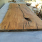 Rare Olive Wood Live Edge Slab – 31x78x3 cm, Unique Grain, Sustainable Luxury