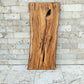 Rare Olive Wood Live Edge Slab – 35x79x2.7 cm – Natural Luster, Unique Grain, Sustainable Luxury