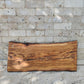 Rare Olive Wood Live Edge Slab – 35x79x2.7 cm – Natural Luster, Unique Grain, Sustainable Luxury