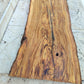 Rare Olive Wood Live Edge Slab – 35x79x2.7 cm – Natural Luster, Unique Grain, Sustainable Luxury