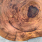 Rare Olive Wood Slab – Live Edge, Unique Grain, Sustainable Luxury – 32x38x2.5 cm