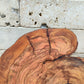 Rare Olive Wood Live Edge Slab – 31x40cm Premium Sustainable Luxury, Unique Grain, Natural Luster, Epoxy Friendly