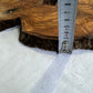 Rare Olive Wood Slab 31x55cm for Epoxy Resin & Guitar Body | Live Edge Sustainable Luxury | Unique Grain Luthier Wood | Super Dry DIY Art.