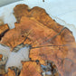 Rare Olive Wood Slab – Live Edge, Unique Grain, Sustainable Luxury | 40x44x2.5 cm