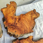 Rare Olive Wood Slab 53x55cm - Live Edge for Epoxy Resin & Coffee Table.