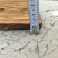 Rare Olive Wood Live Edge Slab – 33x78cm Premium Sustainable Luxury for Epoxy, Table & Craft