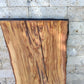 Rare Olive Wood Live Edge Slab – 35x79x2.7 cm – Natural Luster, Unique Grain, Sustainable Luxury