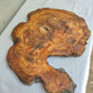 Live Edge Olive Wood Slab 38x46cm Epoxy Resin Coffee Table