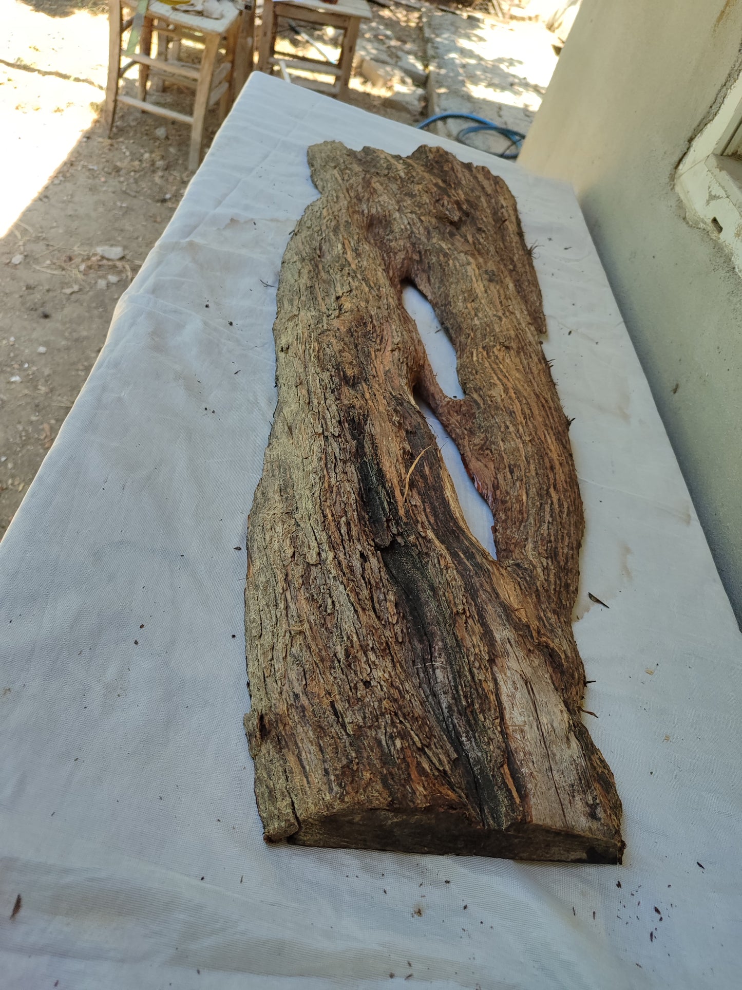 Rare Live Edge Olive Wood Slab – Unique Grain, Sustainable Luxury for Epoxy, Table & Crafts