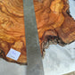 Live Edge Olive Wood Slab 39x53cm Epoxy Resin Coffee Table