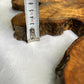 Rare Olive Wood Live Edge Slab 46x66cm - Super Dry Unique Grain for Epoxy Resin Art, Coffee Table & Luthier Craft - Sustainable Luxury.