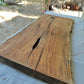 Rare Olive Wood Live Edge Slab – 31x78x3 cm, Unique Grain, Sustainable Luxury