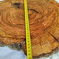 Rare Olive Wood Live Edge Slab – 39x42x2.5 cm – Unique Grain Sustainable Luxury for Epoxy & Crafts - Olive Generic