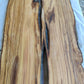 Rare Live Edge Olive Wood Slab – 33x80cm, Sustainable Luxury, Unique Grain, Natural Luster