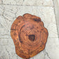 Rare Olive Wood Slab – Live Edge, Unique Grain, Sustainable Luxury – 32x38x2.5 cm
