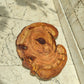 Rare Olive Wood Slab – Live Edge Slab, Unique Grain, Sustainable Luxury – 32x38x2.5 cm for Epoxy, Table & Craft