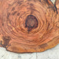 Rare Live Edge Olive Wood Slab - Premium 100% Natural - Unique Grain - Sustainable Luxury - 32x38x2.49 cm