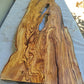 Rare Live Edge Olive Wood Slab – Unique Grain, Sustainable Luxury for Epoxy, Table & Crafts