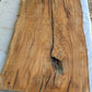 Rare Olive Wood Live Edge Slab – 31x78x3 cm, Unique Grain, Sustainable Luxury