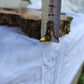 Rare 300yr Old Olive Wood Slab | Huge Live Edge for Epoxy Resin | Super Dry Unique Grain | Luthier Guitar Body & Clock Base | Luxury DIY.