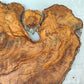 Epoxy Resin Olive Wood Slab Live Edge 37x50cm Coffee Table