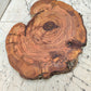 Rare Live Edge Olive Wood Slab – 33x40cm, Unique Grain, Natural Luster, Sustainable Luxury for Epoxy & Crafts