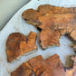 Rare Olive Wood Slab – Live Edge, Unique Grain, Sustainable Luxury | 40x44x2.5 cm