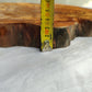 Rare Olive Wood Live Edge Slab – 39x44x3 cm Unique Grain Sustainable Luxury for Epoxy & Luxury Crafts - Olive Generic