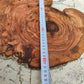 Rare Live Edge Olive Wood Slab - Premium 100% Natural - Unique Grain - Sustainable Luxury - 32x38x2.49 cm