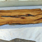 Rare Live Edge Olive Wood Slab – 33x80cm, Sustainable Luxury, Unique Grain, Natural Luster