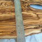 Rare Live Edge Olive Wood Slab – Unique Grain, Sustainable Luxury for Epoxy, Table & Crafts