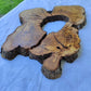 Rare Live Edge Olive Wood Slab 29x40cm | Unique Grain for Epoxy Guitar & Luxury Crafts | Ultra-Dry 3% Moisture Lumber