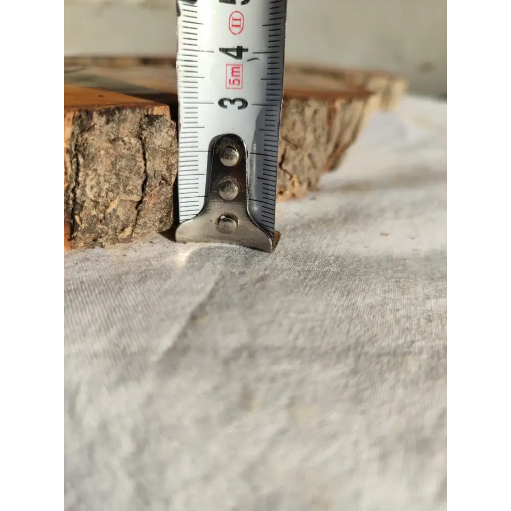 Large Olive Wood Slab 200+ Years | Live Edge Wood Slice 50x34cm for Epoxy.