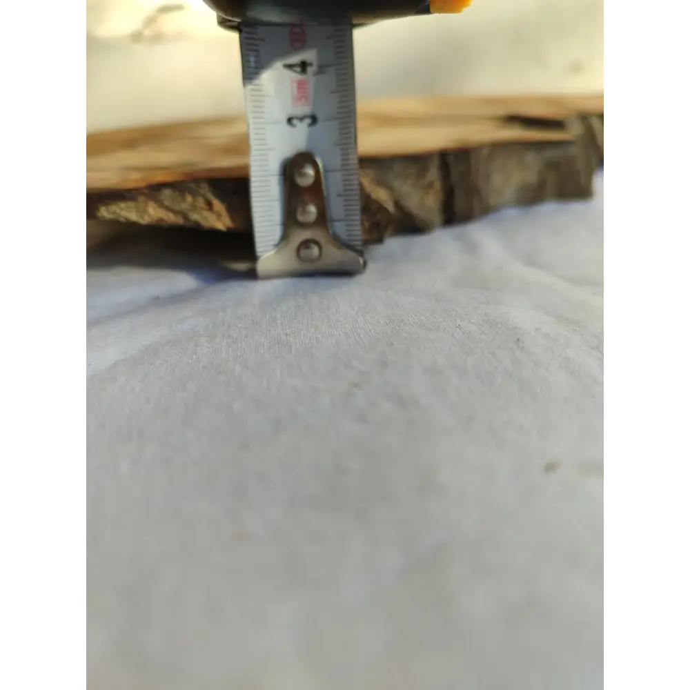 Long Olive Wood Slab | Live Edge Wood Slice for Sculptural Wall Art & Decor.