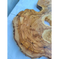 Natural 200+ Year Old Live Edge Wood Slice for Craft & Woodworking.