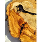 Natural Olive Wood Slab | Live Edge Olive Wood Slice for Craft, Woodworking.