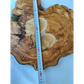Olive Wood Slab with Natural Center | 200+ Year Old Live Edge Wood.