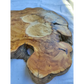 Olive Wood Slab with Natural Center | 200+ Year Old Live Edge Wood.